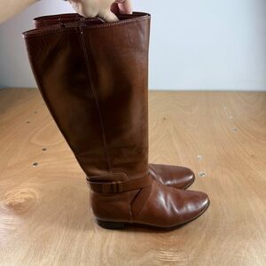 Cole Haan Clover Boot Womens 8 Brown Leather